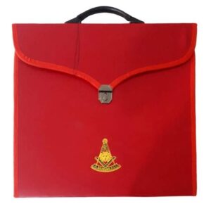 Masonic MM/WM and Provincial Full Dress Past Master Red Cases II
