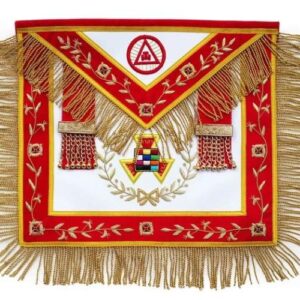 Masonic Royal Arch PHP Past High Priest Apron Bullion Hand Embroidered
