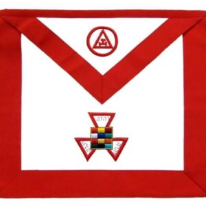 Masonic Royal Arch Past High Priest PHP Hand Embroidered Apron