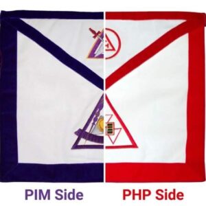 PHP / PIM York Rite Apron Reversible Double-Sided