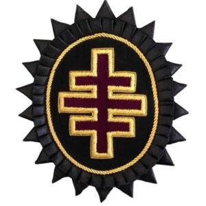 Knights Templar Chapeau Rosettes - Bullion Embroidered - Past Grand Master londonregalia.com