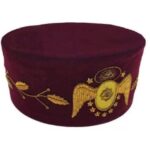 Masonic Scottish Rite 95th Degree Hand embroidered cap