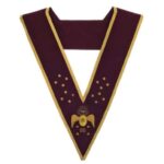 Masonic Scottish Rite 95th Degree Hand embroidered collar