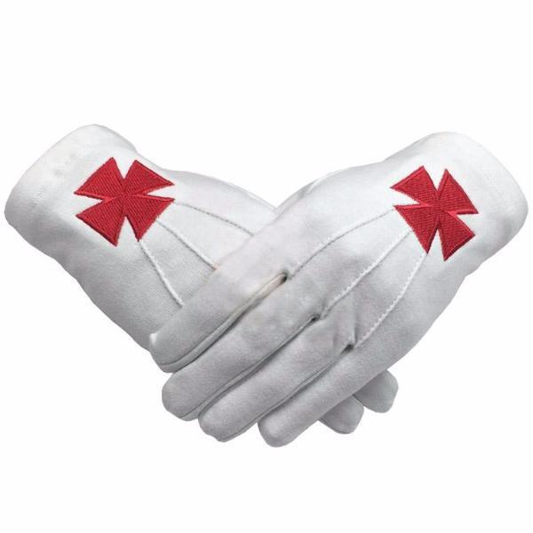 Masonic Gloves white