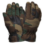Woodland Camouflage Thermal Insulated Hunting Gloves