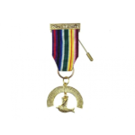 Royal Ark Mariner Members Breast Jewel Gold Platted