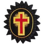 Knight Templar Chapeau Rosette Past Commander