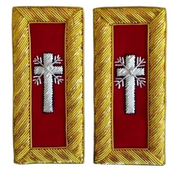 Knight Templar Shoulder Boards Past Commander