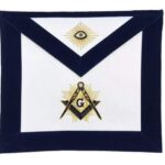 Masonic MASTER MASON Apron Hand Embroidered