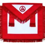 Masonic Royal Arch Member RAM Apron With Fringe