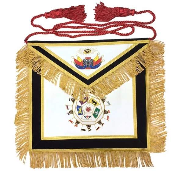 32nd Degree Apron Handmade Master of Royal Secret