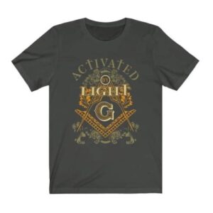 Masonic T-Shirt printed logo 100% Cotton