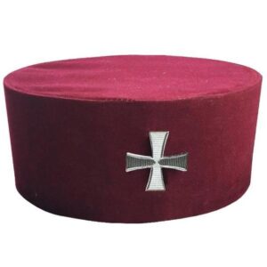 Masonic Cap with Cross - Knight Templar Cap/Hat