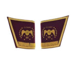 Masonic Scottish Rite 95th Degree Gauntlets Cuffs -Embroidered With Fringe