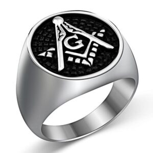 Master Masonic Ring | Mason Silver Ring