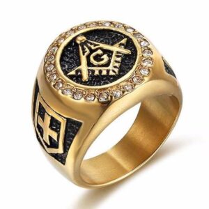 Knights Templar Zirconia Ring